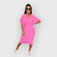 Mirona | Maxikleid mit V-Ausschnitt