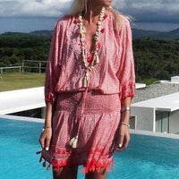 River | Boho-Kleid mit Quasten