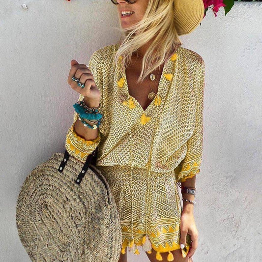 River | Boho-Kleid mit Quasten