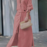 Jiana | Wickelkleid mit Kragen