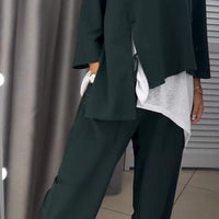 Elvera | Bequemes Damen-Set mit Top & Hose