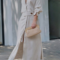 Jiana | Wickelkleid mit Kragen