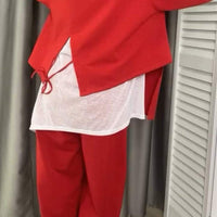 Elvera | Bequemes Damen-Set mit Top & Hose