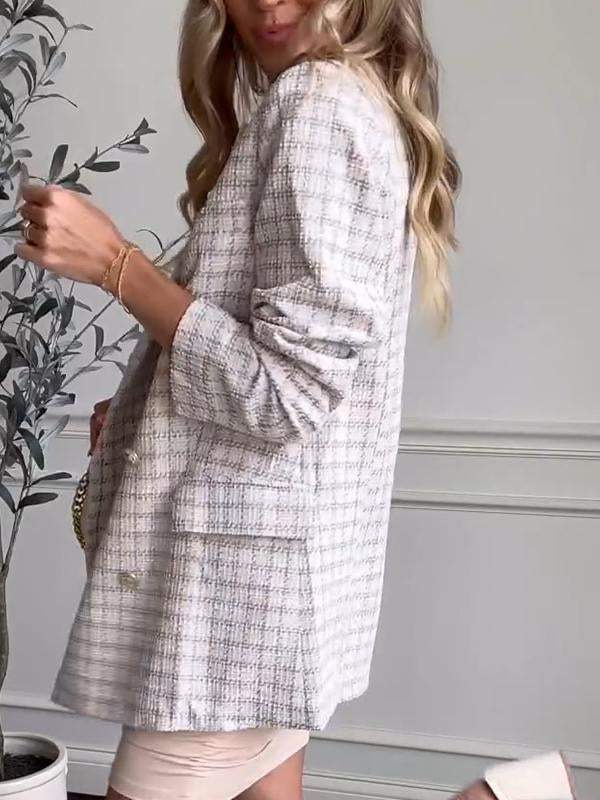 Laura | Modisches Blazer im Karodesign