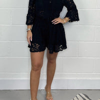 Cecile | Häkel-Spitzentop Set