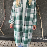 Karolyn | Kariertes Viskose-Hemdkleid