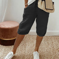 Dory | Caprihose aus Leinen für Frauen