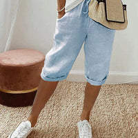 Dory | Caprihose aus Leinen für Frauen