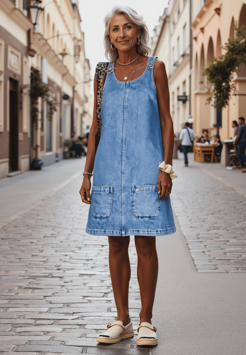 Caroline | klassisches Damenkleid, Midi-Länge, zeitlos elegant.