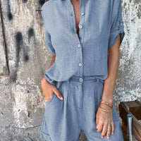 Kinley™ | Luftiges Leinen-Set für Damen