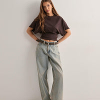 Lila | feminines angeschnittenes Oberteil für entspannte Tage