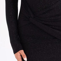 Moarie | Glänzendes Maxikleid