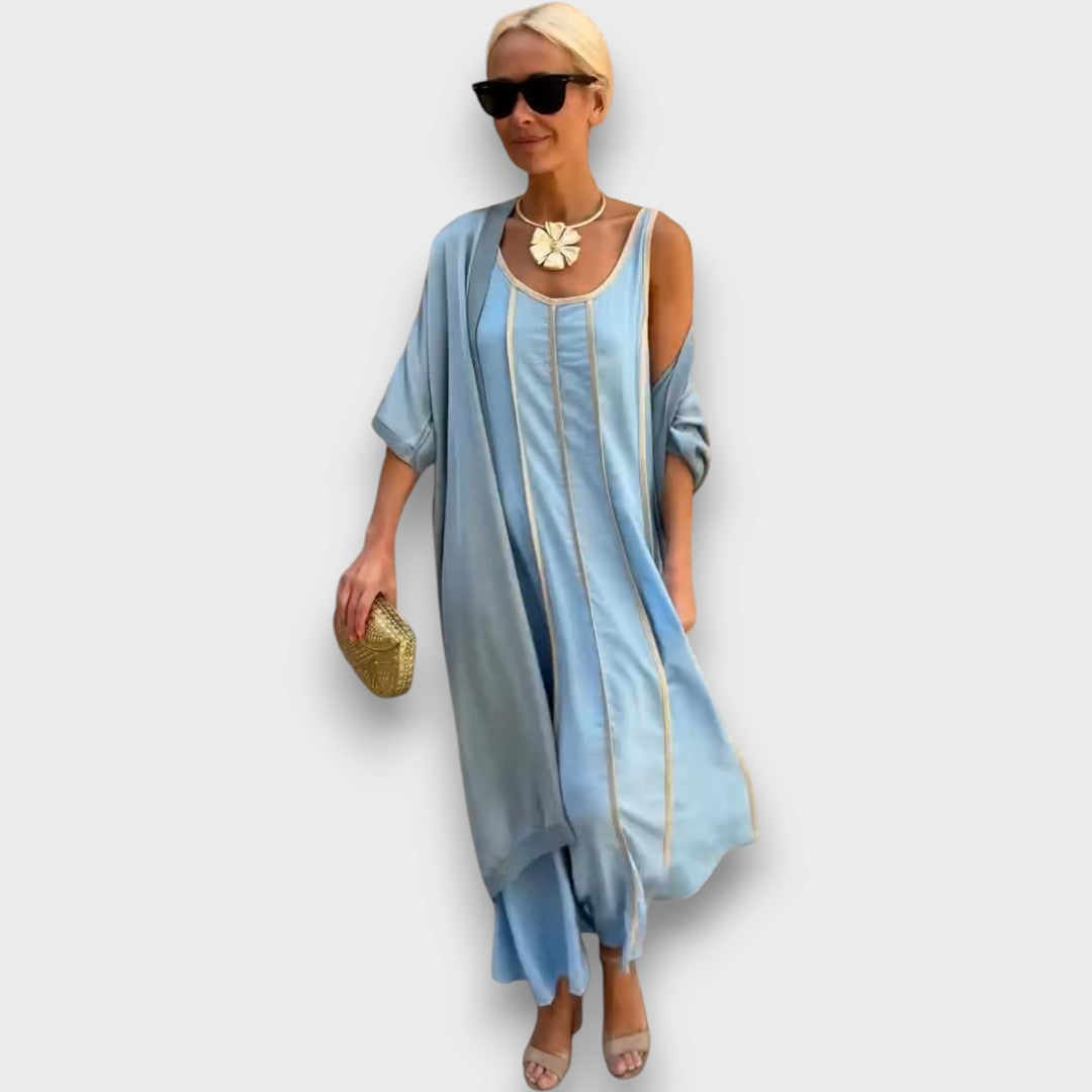 Lillian | Stilvolles Maxikleid für Damen, zeitlos und feminin