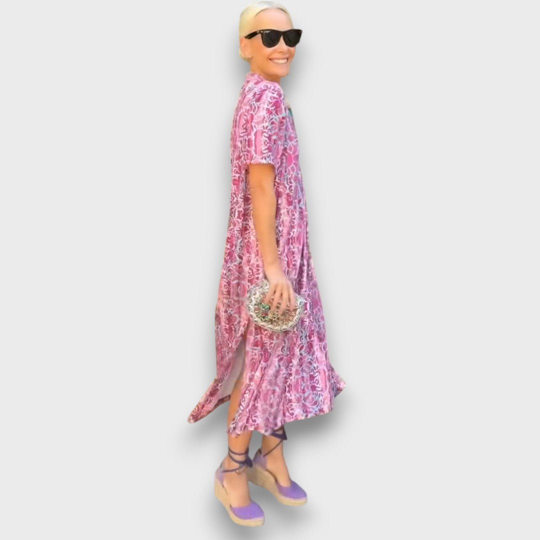 Leah | elegantes Maxikleid für Damen, zeitloses Design.