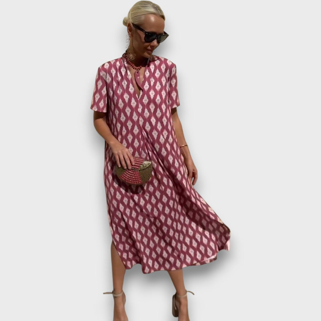 Leah | elegantes Maxikleid für Damen, zeitloses Design.