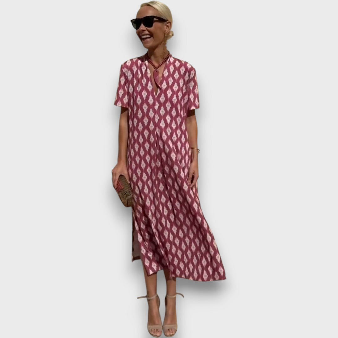 Leah | elegantes Maxikleid für Damen, zeitloses Design.