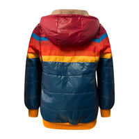 Shara | Gestreifter Sport-Hoodie