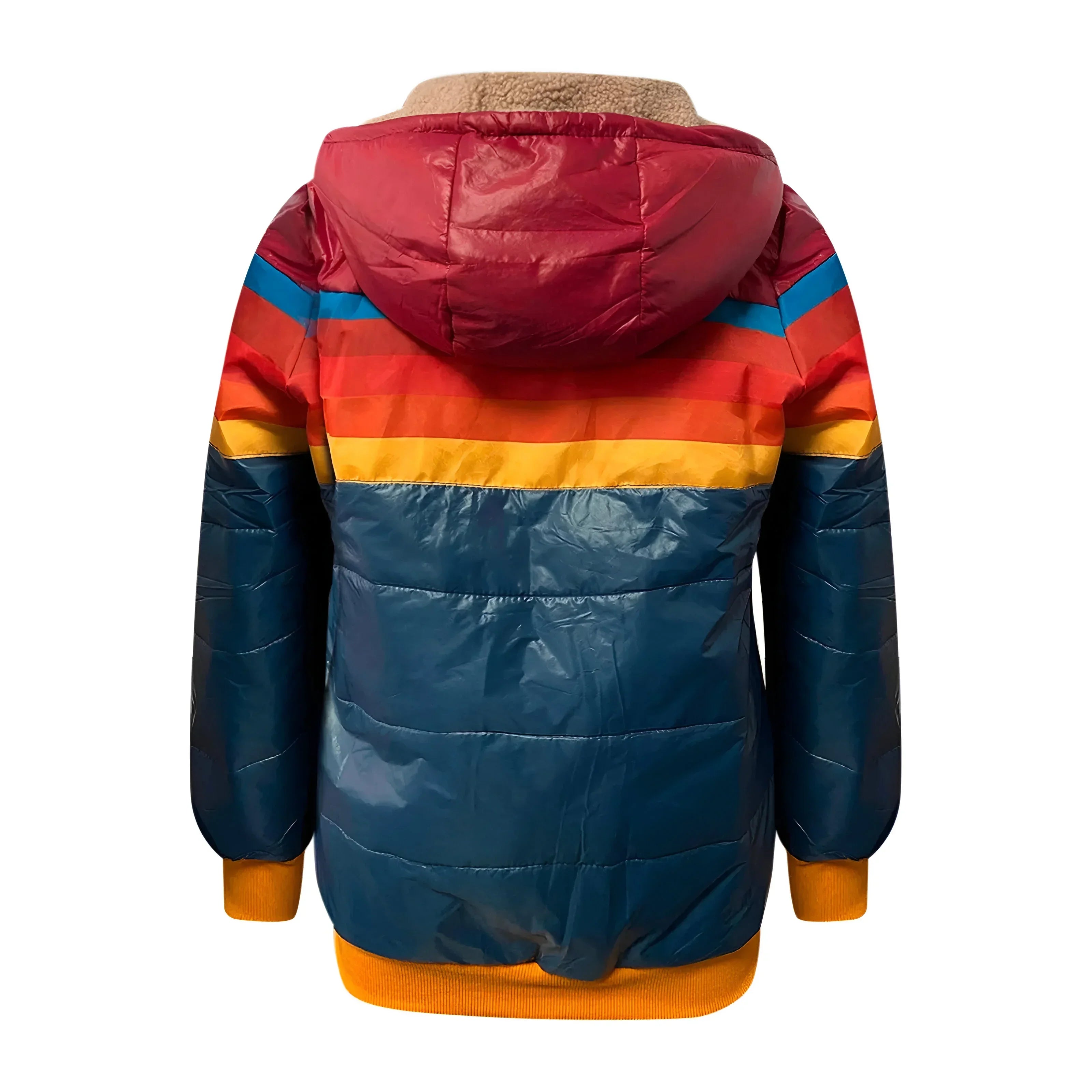 Shara | Gestreifter Sport-Hoodie