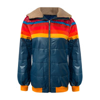 Shara | Gestreifter Sport-Hoodie