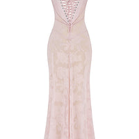 Sadie | Langes ärmelloses Kleid mit klassischem Design