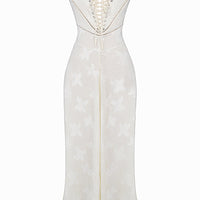 Sadie | Langes ärmelloses Kleid mit klassischem Design