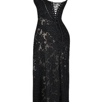 Sadie | Langes ärmelloses Kleid mit klassischem Design