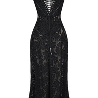 Sadie | Langes ärmelloses Kleid mit klassischem Design