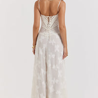 Sadie | Langes ärmelloses Kleid mit klassischem Design