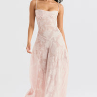 Sadie | Langes ärmelloses Kleid mit klassischem Design