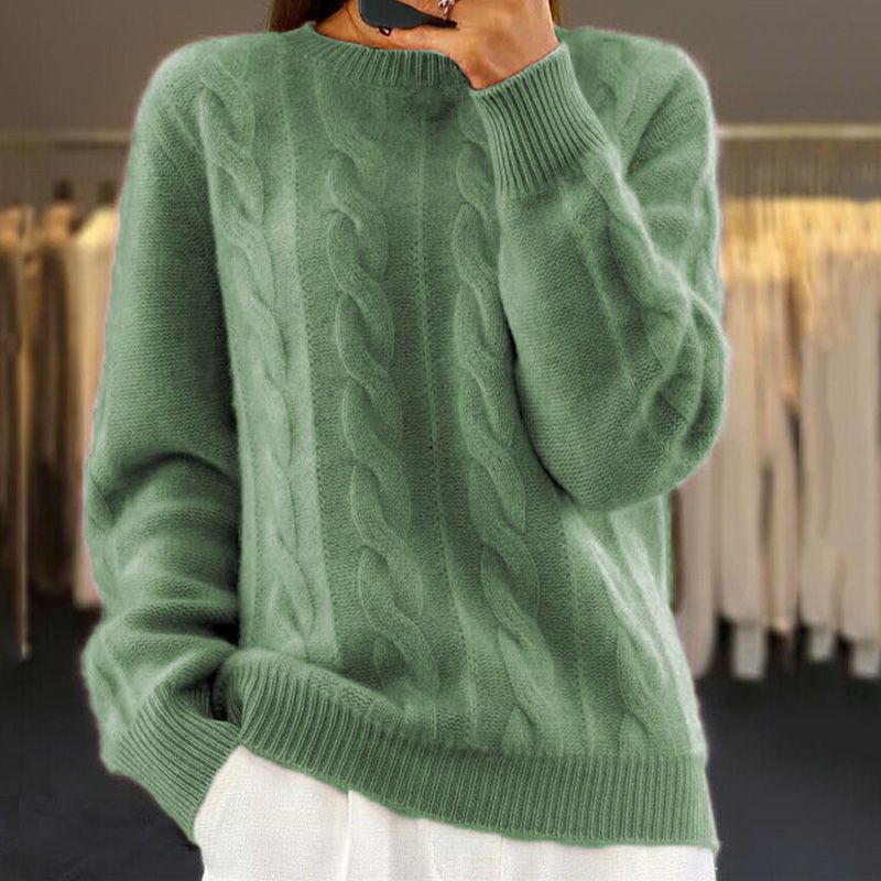 Flora™ | Flauschiger Strickpullover