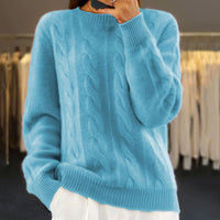 Flora™ | Flauschiger Strickpullover