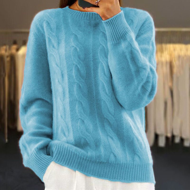 Flora™ | Flauschiger Strickpullover