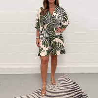 Liana | Lockerer Jumpsuit mit floralen Akzenten