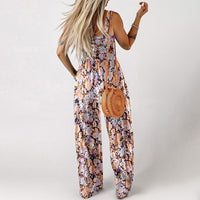 Deane | Klassischer geblümter Damen-Jumpsuit