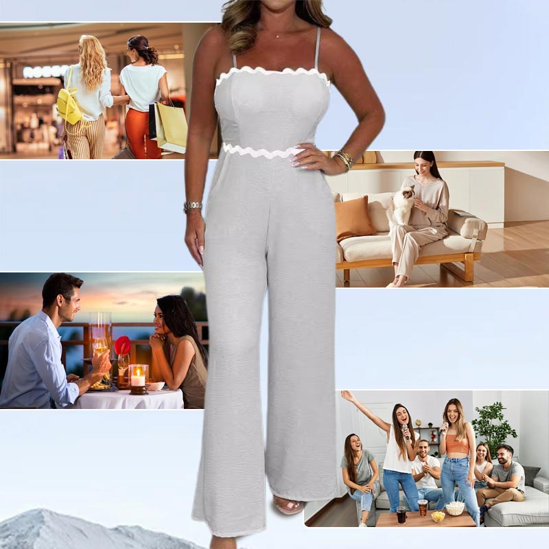 Milan | Stylischer Off-Shoulder-Jumpsuit mit BH-Funktion
