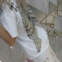 Ysabele | Stylisches 2-teiliges Set mit Muster