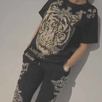 Ysabele | Stylisches 2-teiliges Set mit Muster