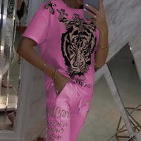 Ysabele | Stylisches 2-teiliges Set mit Muster