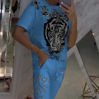 Ysabele | Stylisches 2-teiliges Set mit Muster