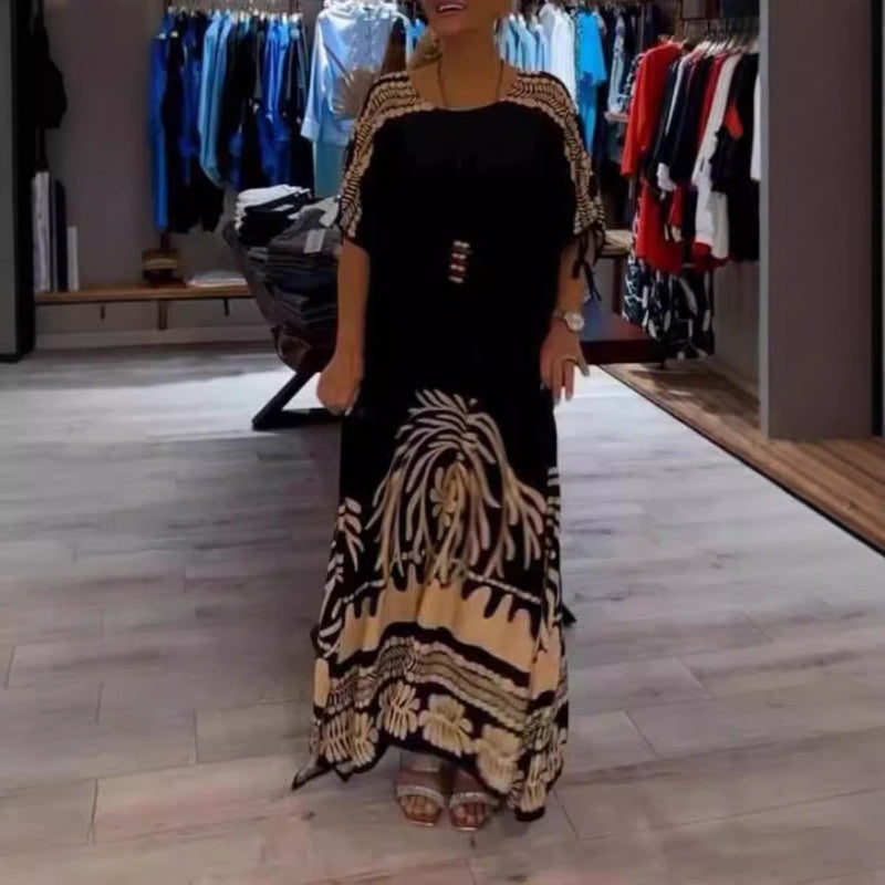 Mariel | Elegantes Stretchkleid mit Rundhalsausschnitt