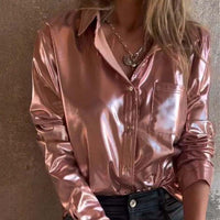 Daniella | Lederhemd für Damen, chic & bequem