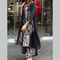 Macie™ | Zweiteiliges fließendes Hemdblusenkleid-Set für Damen