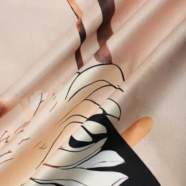 Macie™ | Zweiteiliges fließendes Hemdblusenkleid-Set für Damen