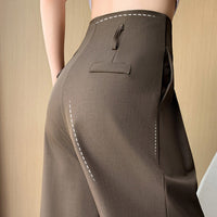 Becha | Elegante Anzughose mit hohem Bund und weitem Bein