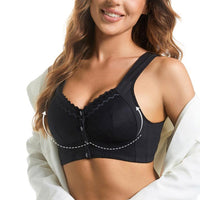 Amiyah™ | Atmungsaktiver Plus-Size Damen-BH mit Frontverschluss