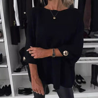 Alivia | Schlichtes Strickoberteil für Damen, vielseitig & chic