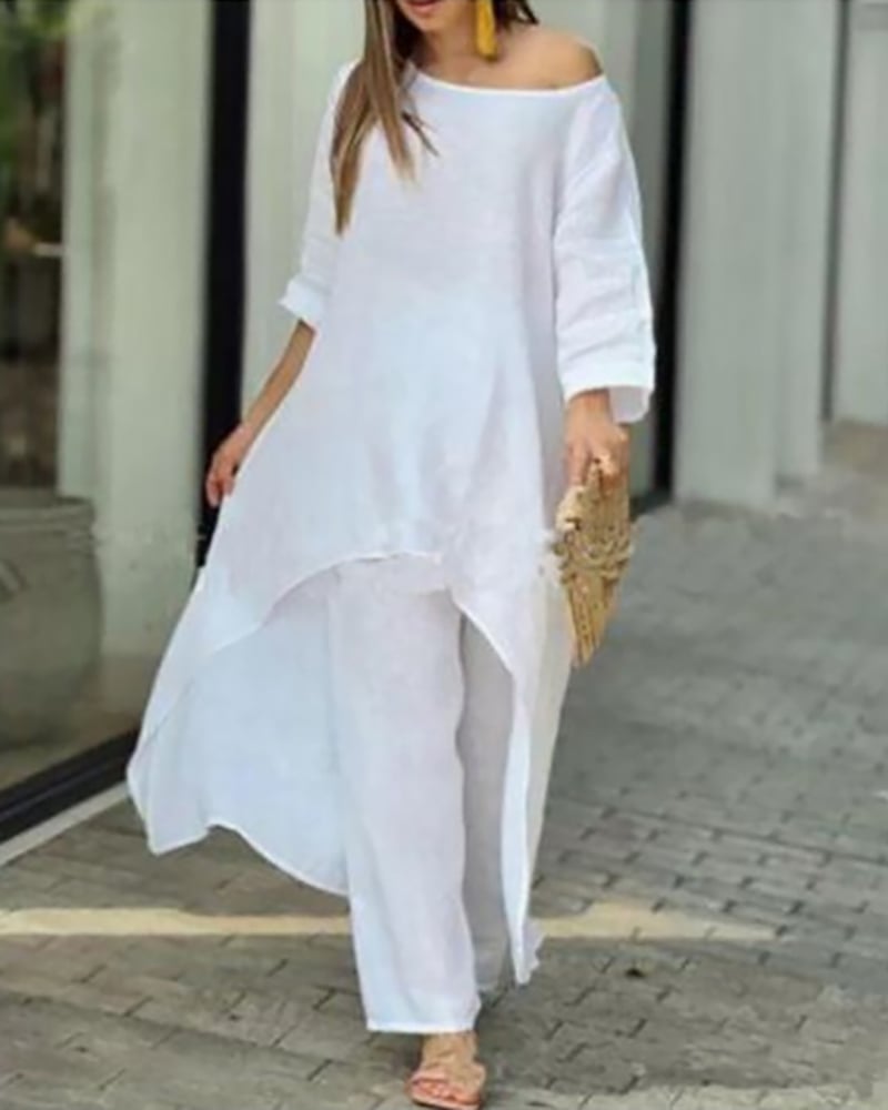 Gabi | Leinenanzug-Set für Frauen