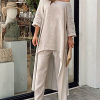 Gabi | Leinenanzug-Set für Frauen