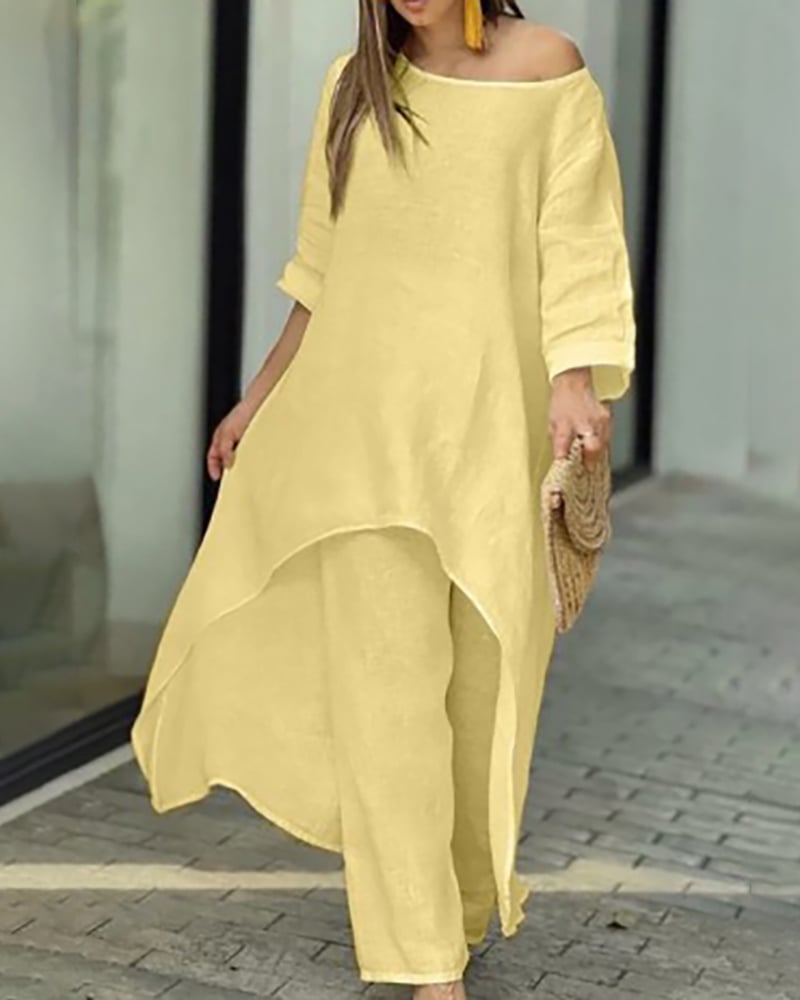 Gabi | Leinenanzug-Set für Frauen