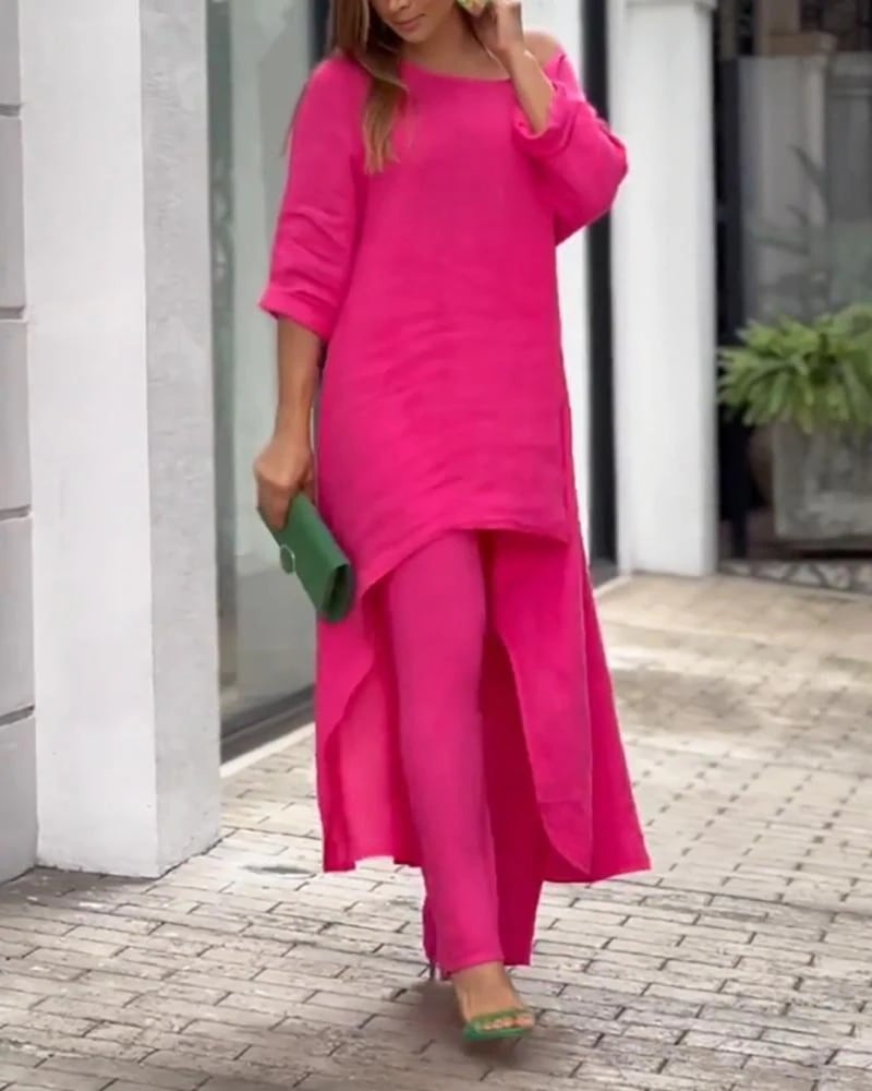 Gabi | Leinenanzug-Set für Frauen